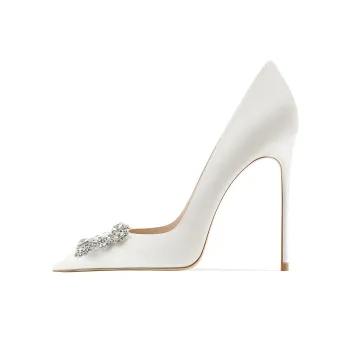 Ganxiaojie High Heels Women's White