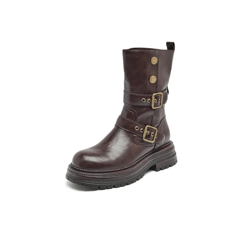 AGSDON Ankle Boots 4.5cm Women's-8
