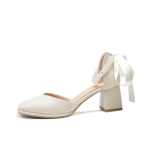 KATHRYN WILSON Block Heel High Heels 6.0cm Women's