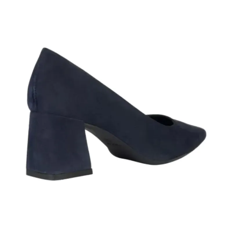 GEOX Giselda Chunky Heel High Heels 6.5cm Women's Blue-2