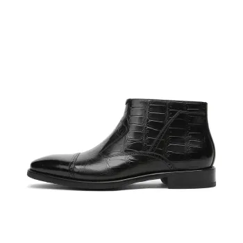 CROWN Chelsea Boots Men's Black