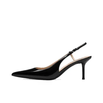 73Hours 45 Degree Elegant Slim Heel High Heels 8cm Women's Black/Gray/Apricot