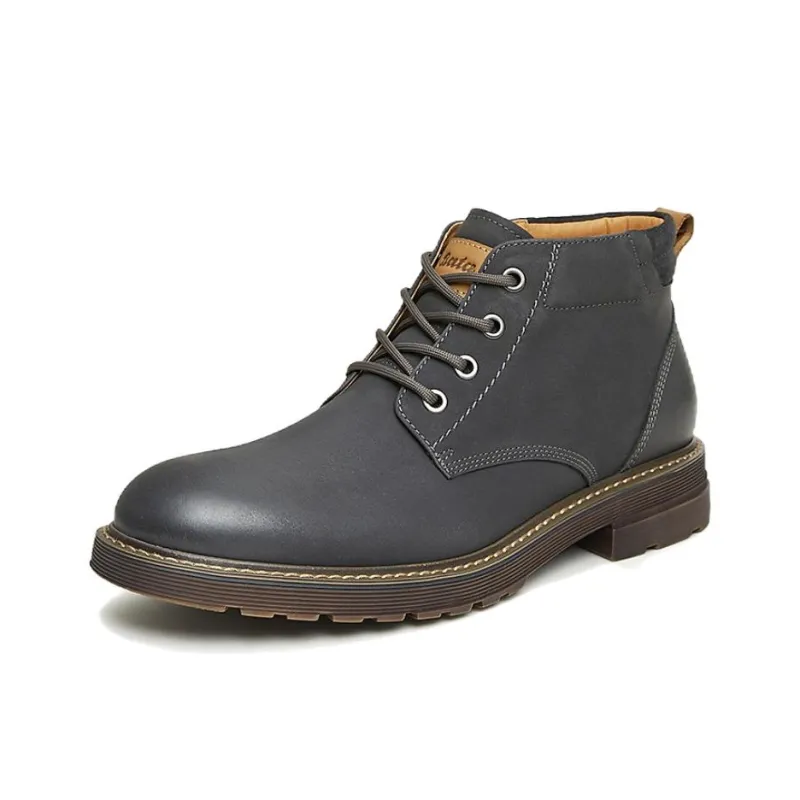 BATA Ankle Boots Men Black/Brown-1