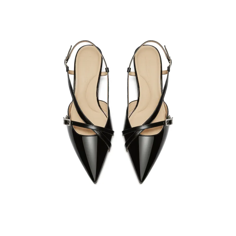 Lazi Slim Heel High Heels 4cm Women's-1