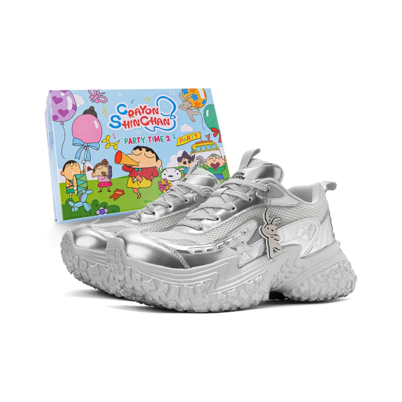 Crayon Shinchan Coverage Impact Resistant Abrasion Resistant Slip Resistant Low Top Chunky Sneakers Men's-5