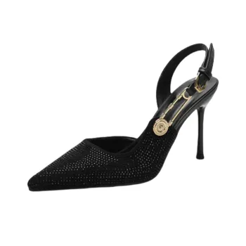 Luji Slim Heel High Heels Women's Black