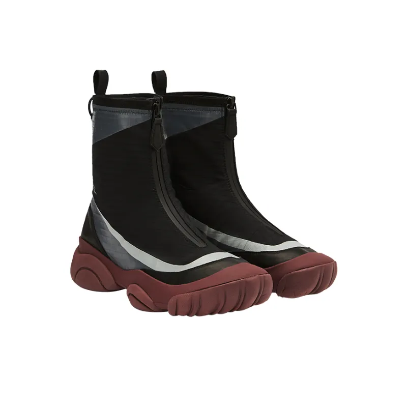 UPON PRO Ankle Boots Women's Obsidian Black/Forest Green-1