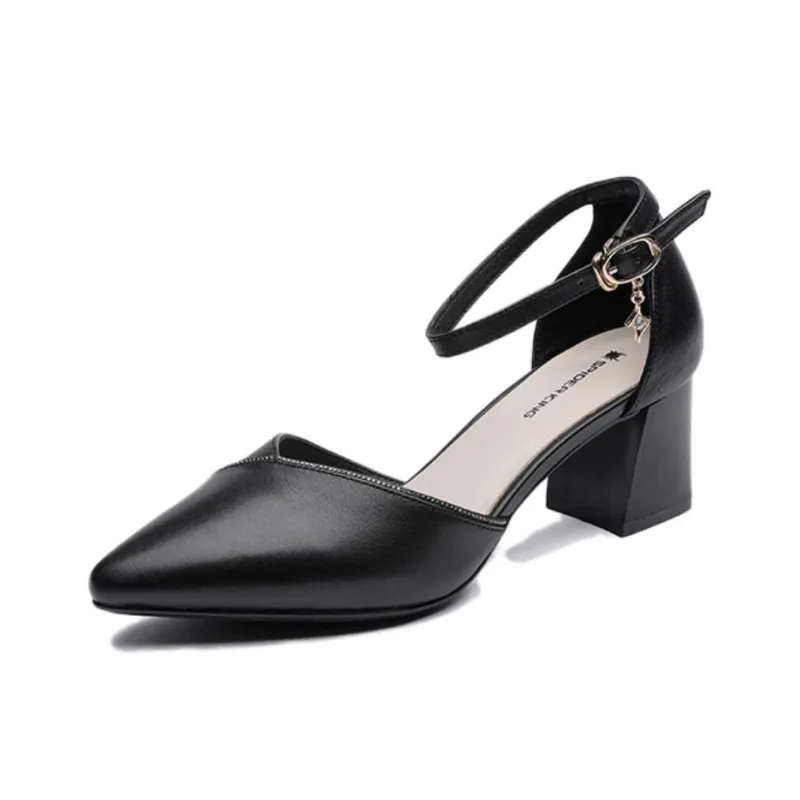 Spider King Spool Heel High Heels Women's-1
