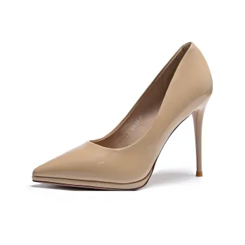 PINWEISHIDU Slim Heel High Heels 8.5cm Women's