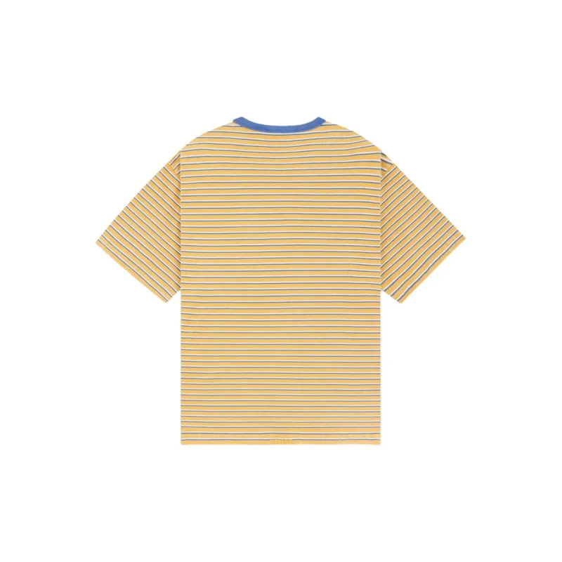WE11DONE Logo Striped T shirt-1