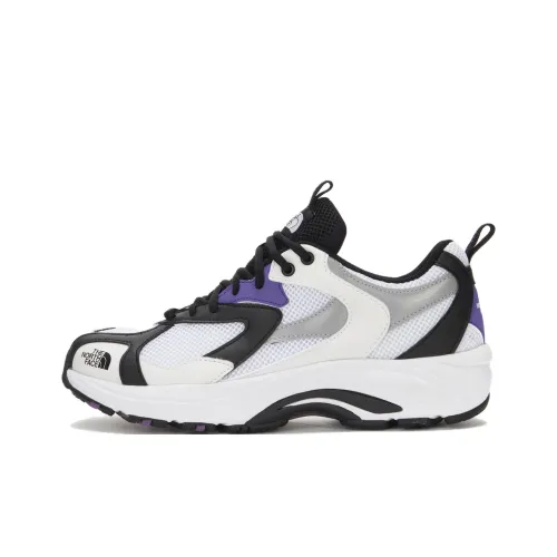 THE NORTH FACE SINGLE TRACK Anti Slip Wear Resistant Low Top Casual Shoes Men's White Black