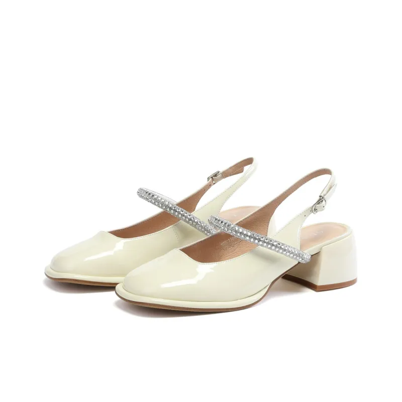ST&SAT Chunky Heel High Heels 5.5cm Women's-2