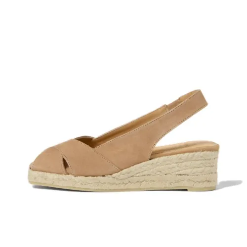 Castañer Wedge Heel High Heels Women's Beige