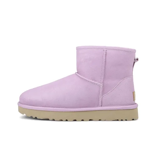 UGG Classic Mini Ii Snow Boots Purple Women's