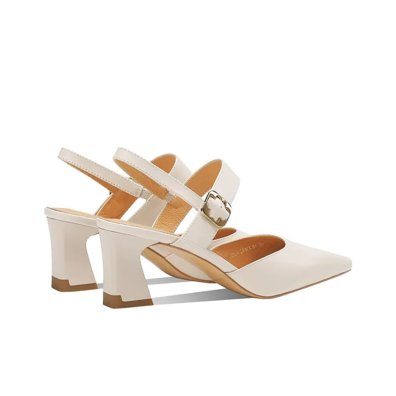 BOSSSUNWEN Spool Heel High Heels 6cm Women's-3