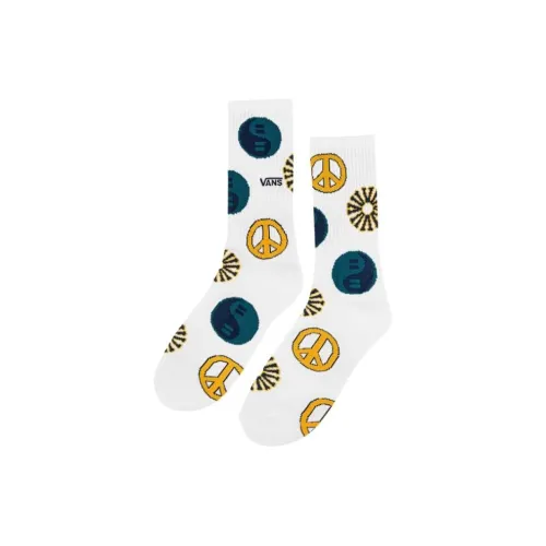 Vans SOCKS Mid-Calf Socks Men's 1 Pack White