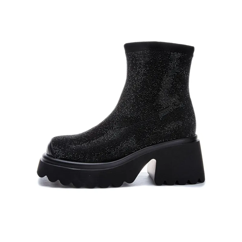POOQ Ankle Boots Women's-5