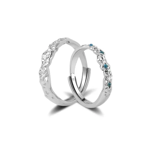 QIANCHANG S999 Fine Silver Rings Unisex