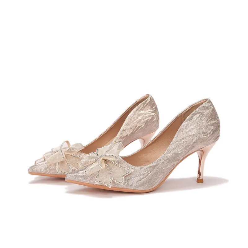 TADSW Slim Heel High Heels 7cm Women's Box-2