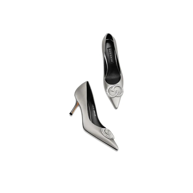 Shesrim Slim Heel High Heels 7cm Women's-7