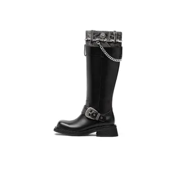 SUGARSU Knee high Boots 4.5cm Women's Black
