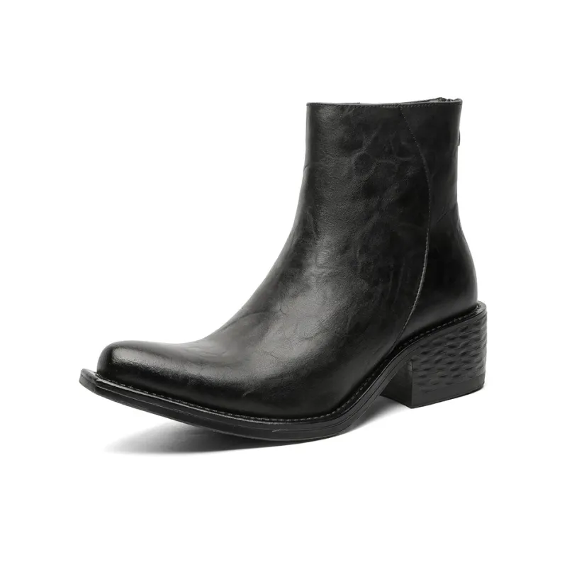 MODENGPAN Ankle Boots 3cm Men's-1