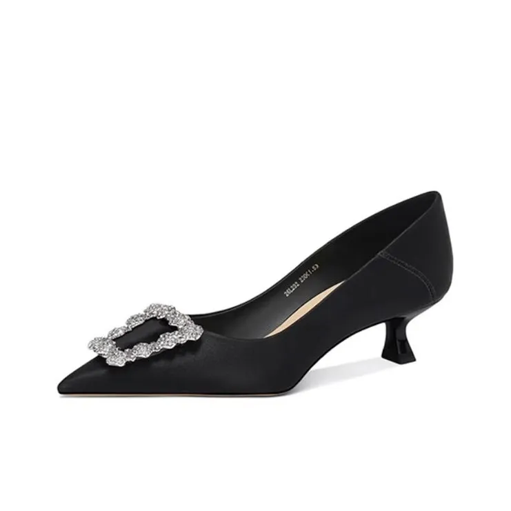 JESSICA SOPHIA Slim Heel High Heels 3.5cm Women's-0