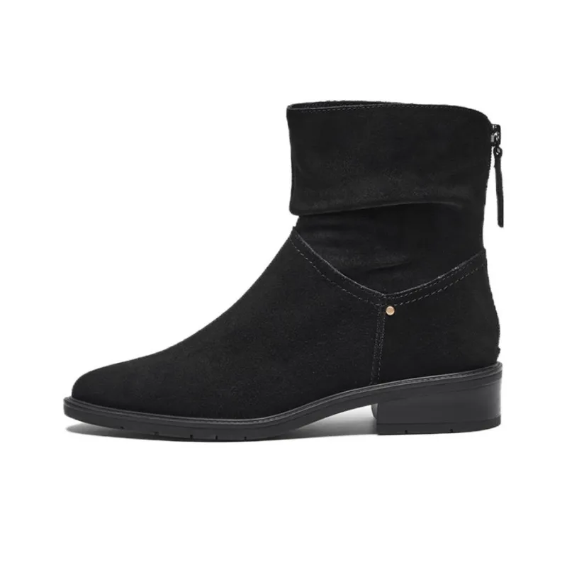BATA Ankle Boots Women's Black/Apricot/Brown-0