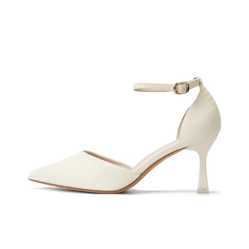 OMS High Heels Women's Black/Beige-0