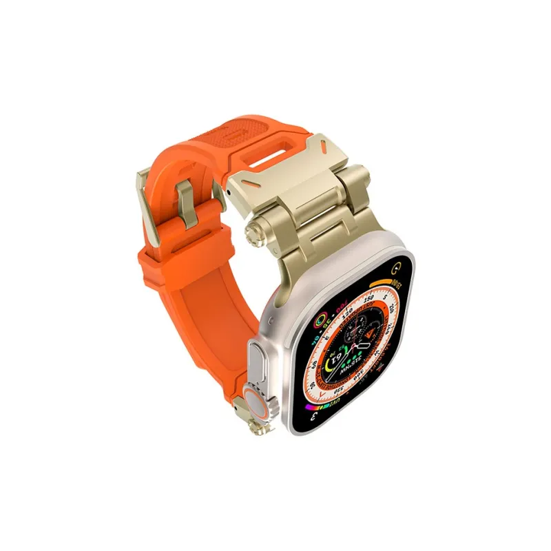 ZHENGGUANG Watch Band Apple Compatibility 41mm Silicone Material-38