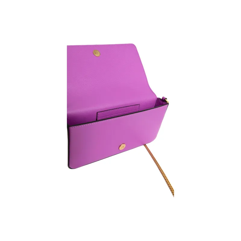 Valentino Locò Calfskin Crossbody Bag Shoulder Bag Mini Women's Purple-3