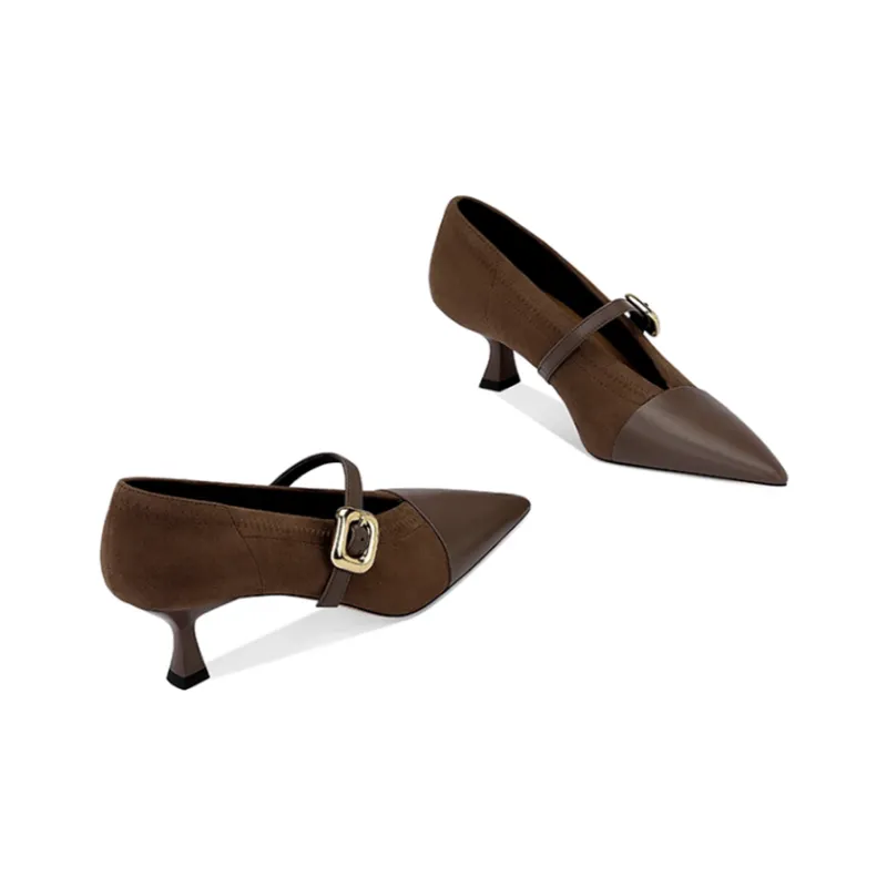 JESSICA SOPHIA Slim Heel High Heels 5.5cm Women's-3