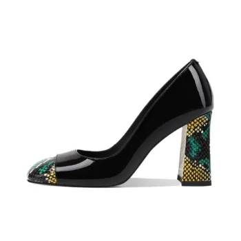 Princess & Isabel Chunky Heel High Heels 8.5cm Women's