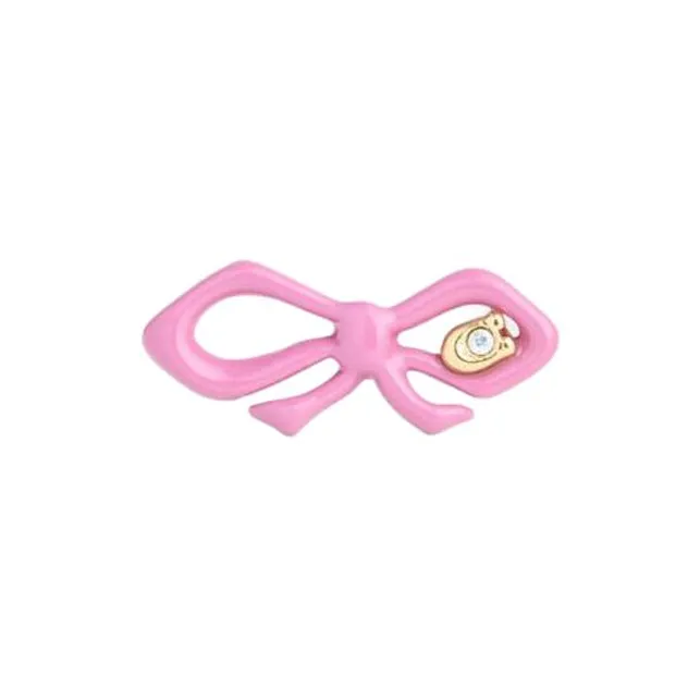 COACH Resin Stud Earrings Women's Pink-1