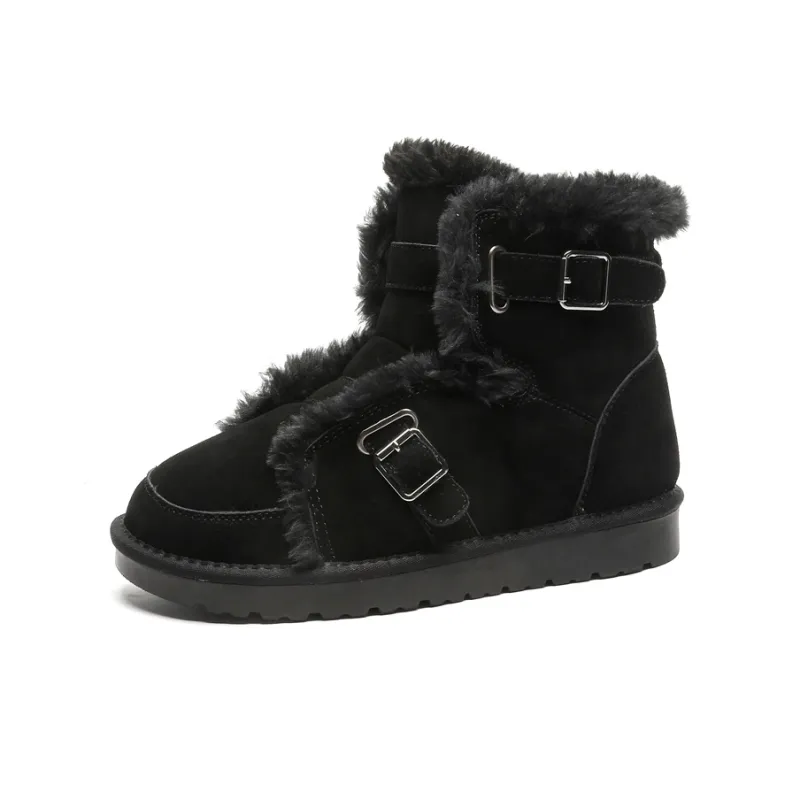 FAPAI Warm Coverage Short Snow Boots Men's-0