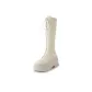 White Fleece-Lined
