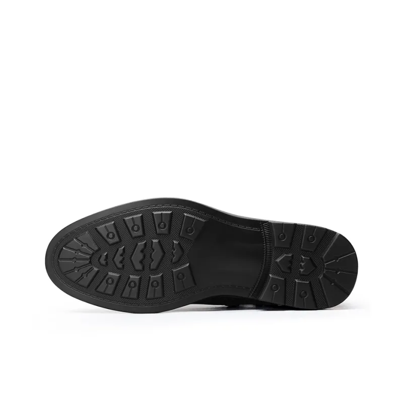 GOLDLION Ankle Boots Men's Black-4