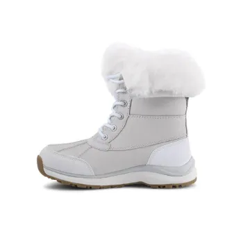 UGG Adirondack Boot Iii Fluff Fleece Lined White Women's