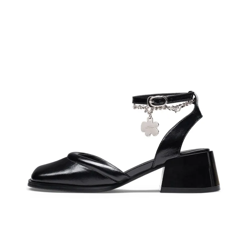 Kiss Kitty Block Heel High Heels 5.5cm Women's-2