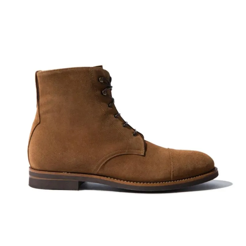 SCAROSSO Lace up Ankle Boots-1