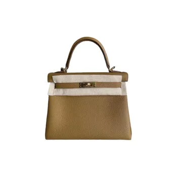 HERMES Kelly Togo Calfskin Kelly Bag Handbags Women's U8 Bronze Dore Copper Gold