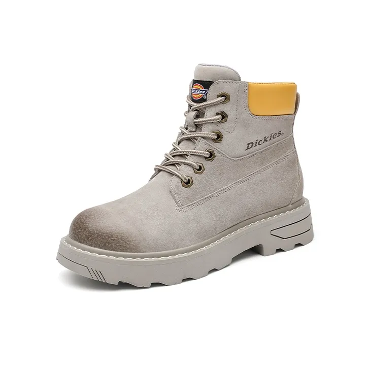 Dickies Short Martin Boot Women's Gray Yellow-1