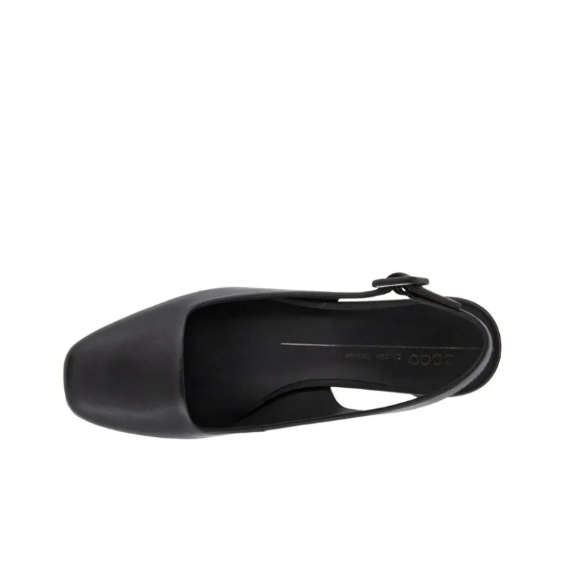 Ecco Body Shaping Collection Chunky Heel Beach Sandals Women's Black-2
