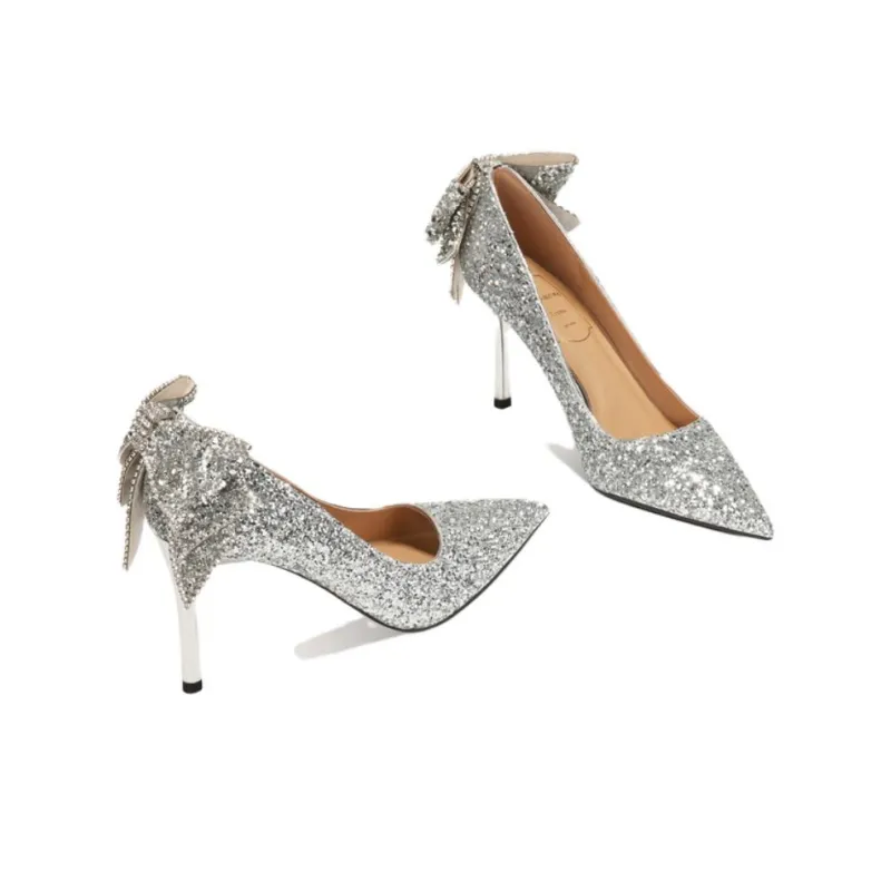 RoseDoris Slim Heel High Heels 8cm Women's-2