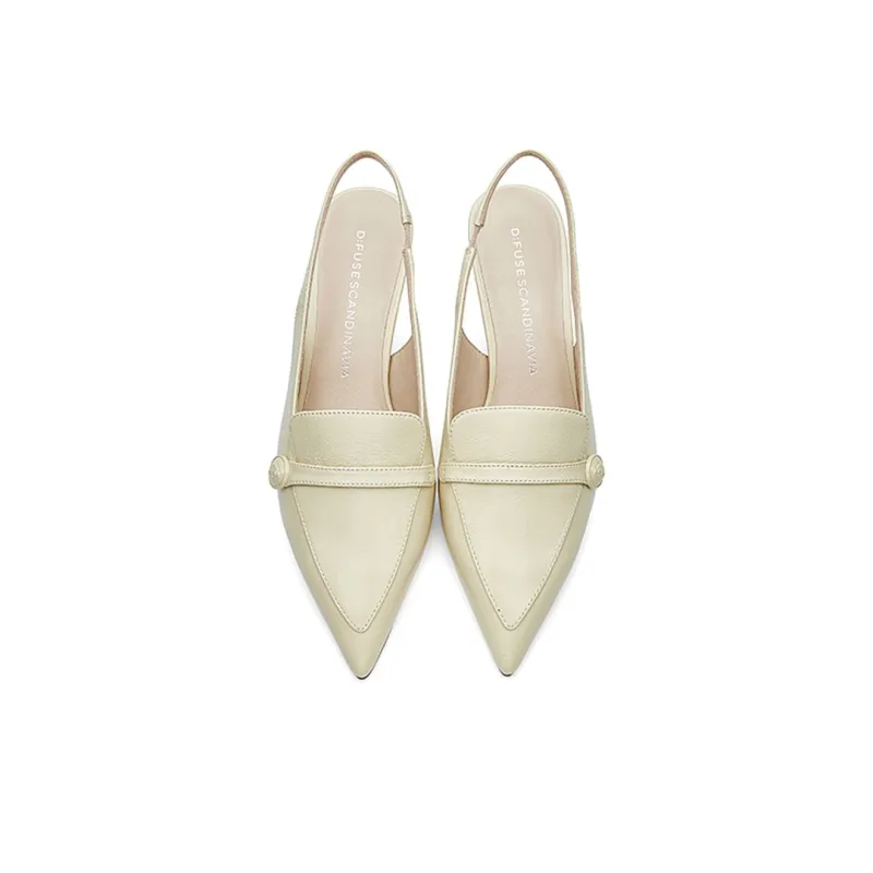D FUSE SCANDINAVIA High Heels Women's Black/Ivory/Beige Yellow-10