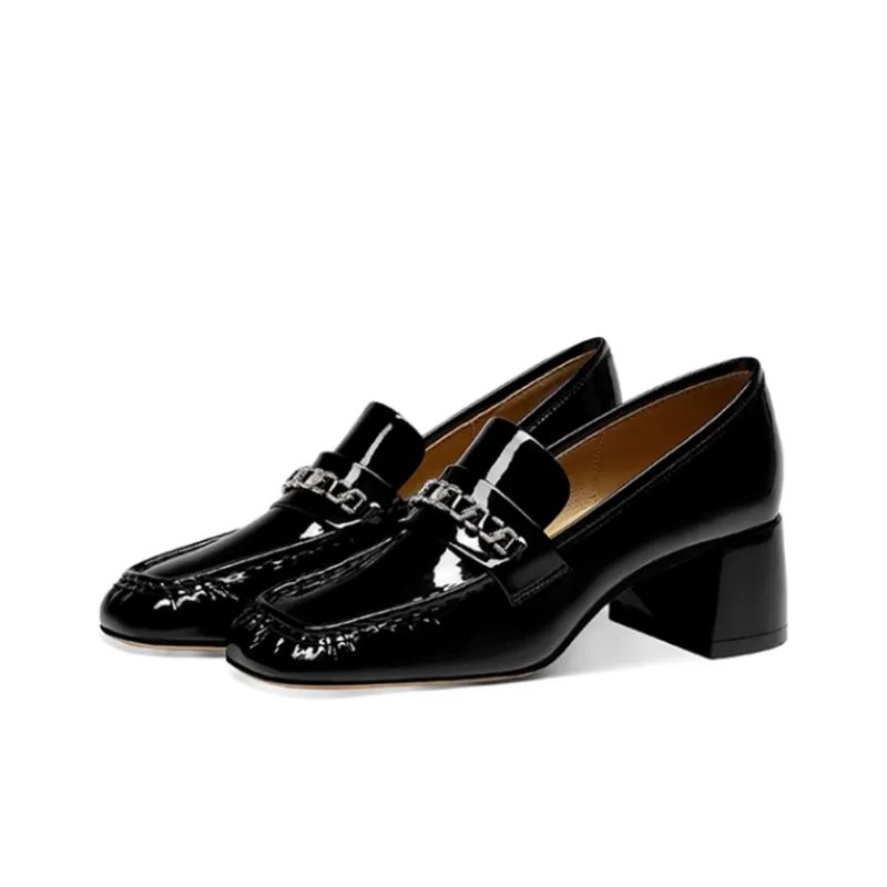 JESSICA SOPHIA Chunky Heel High Heels 4cm Women's-4