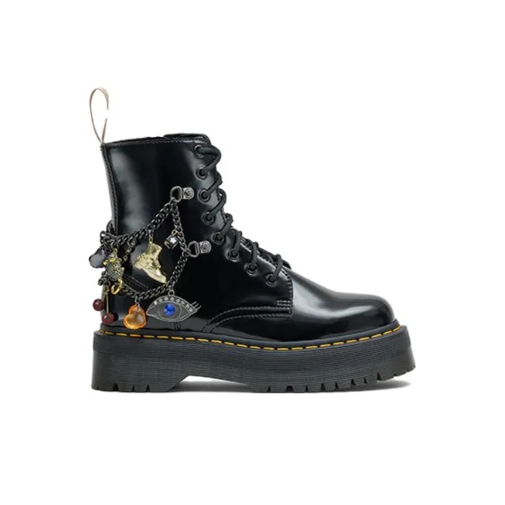 Dr. Martens Dr.Martens X Marc Jacobs Charm Jadon Boots 'Black' Women's-1