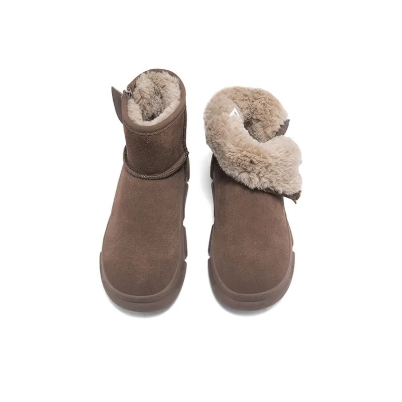 HANG TEN Short Mid-Calf Snow Boots Women's-8
