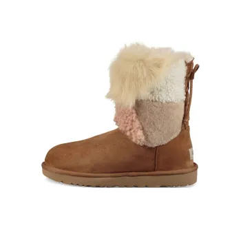 UGG Classic Short Patchwork Fluff Women's