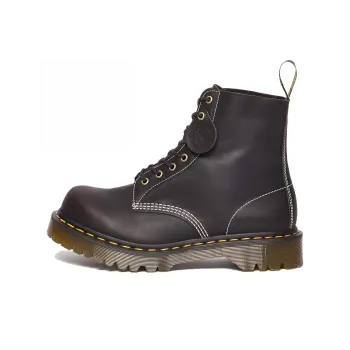 Dr.Martens 1460 Pascal Phoenix Leather Lace Up Boots 'Charcoal Grey'